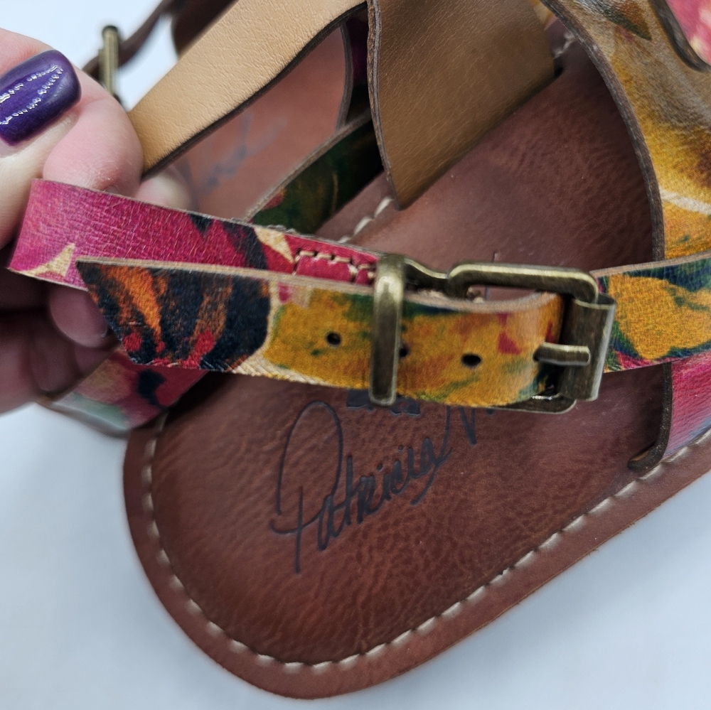 Patricia Nash Fidella Spring Multi Sandals - Picture 6 of 15